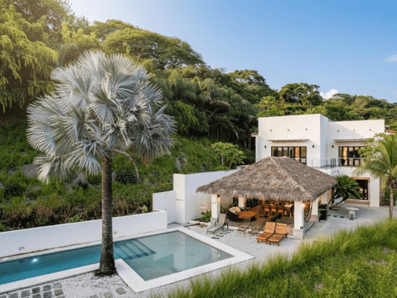 Palm House - Private Hillside Retreat w Amazing Panoramic Views Near Tamarindo