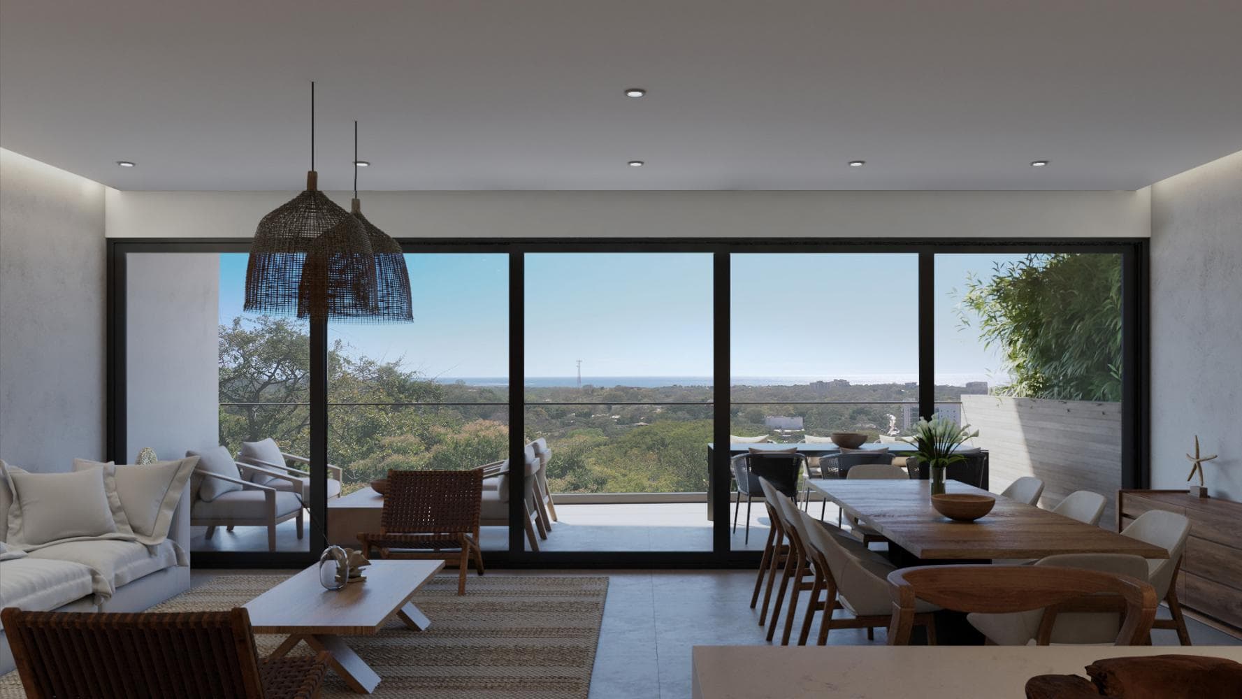 Ocean View Apartment — Condo de 3 habitaciones con piscina en Tamarindo