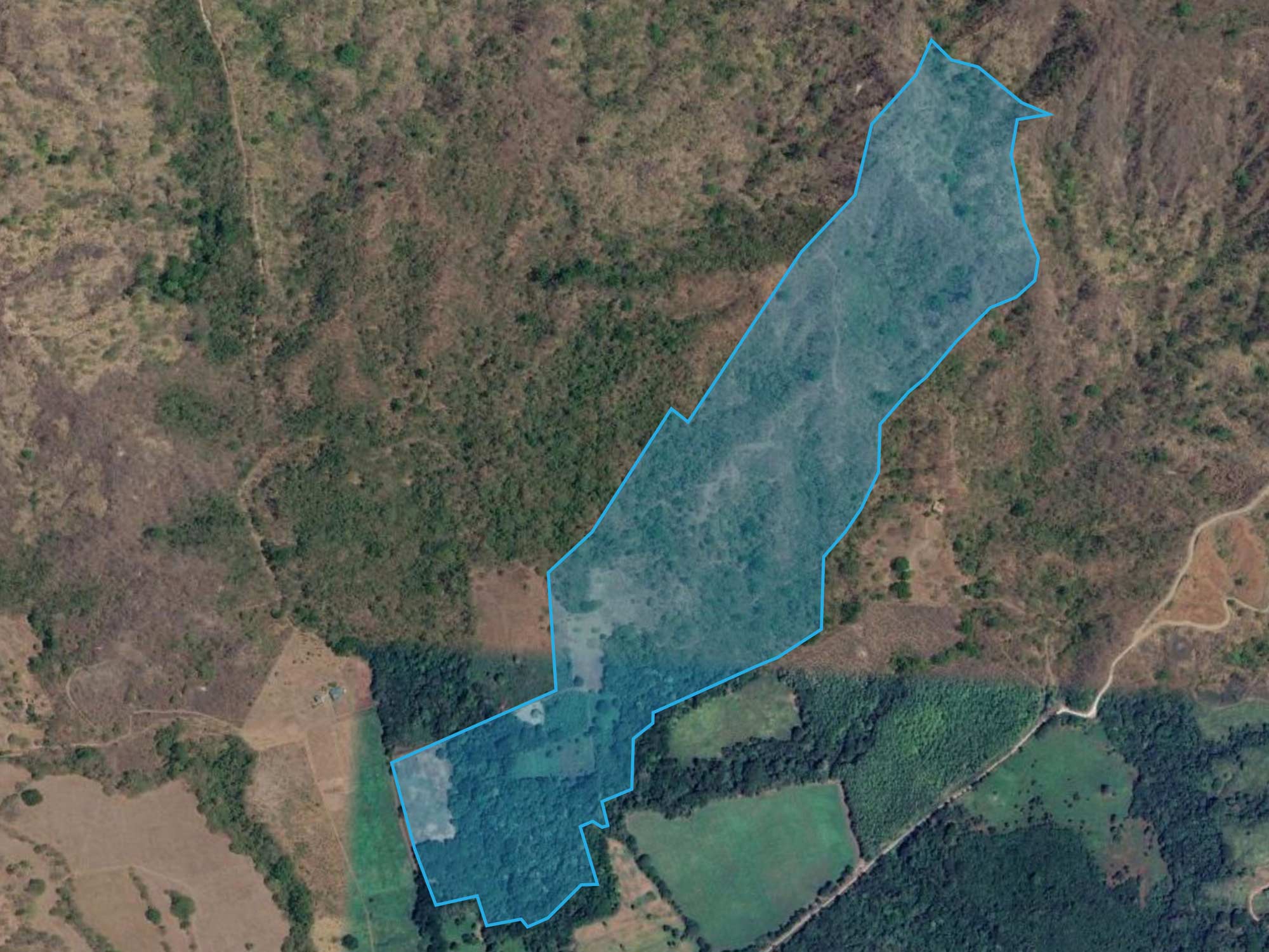 56-Hectare Farmland for Sale in Tempate, Guanacaste Near Potrero