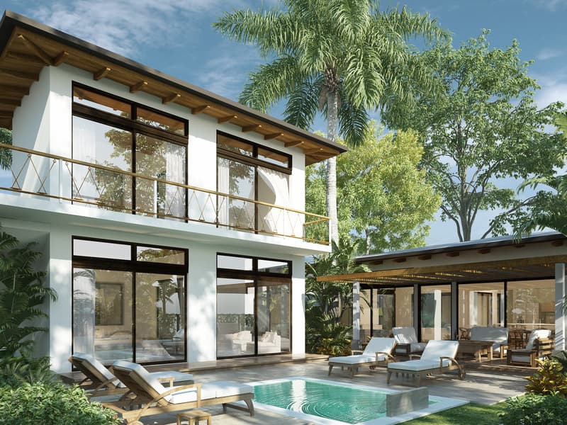 Eco-Friendly Community Tamarindo Park- Model D — Casa de 4 habitaciones con piscina en Tamarindo