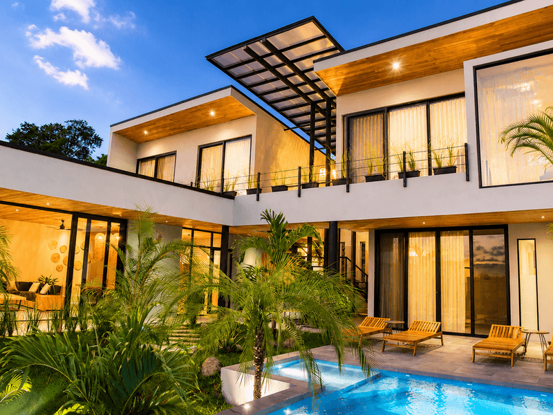 Casa Bali: Contemporary Ocean-View Retreat in Tamarindo