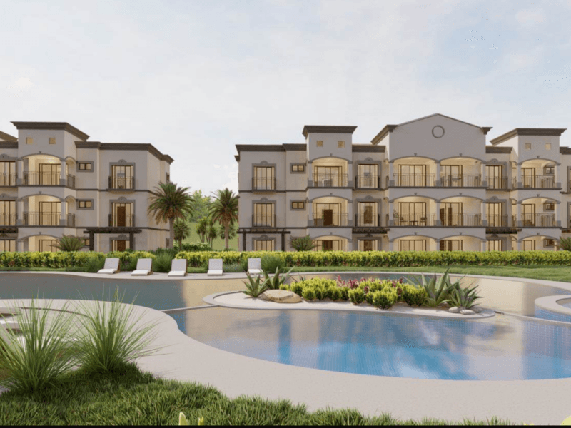Beautiful Pre-Sale Condos Las Palmas de Tamarindo — Condo de 2 habitaciones con piscina en Villareal