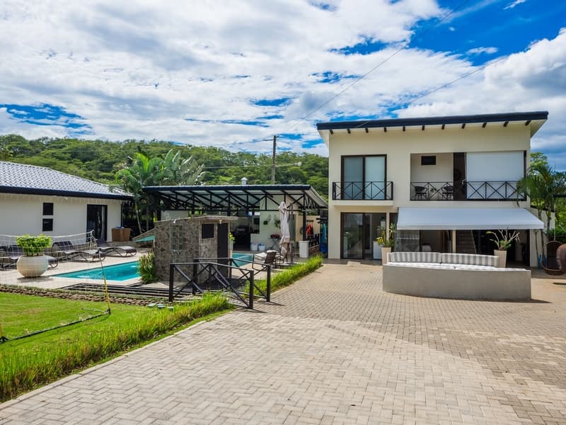 Modern House with Apartments and Pool