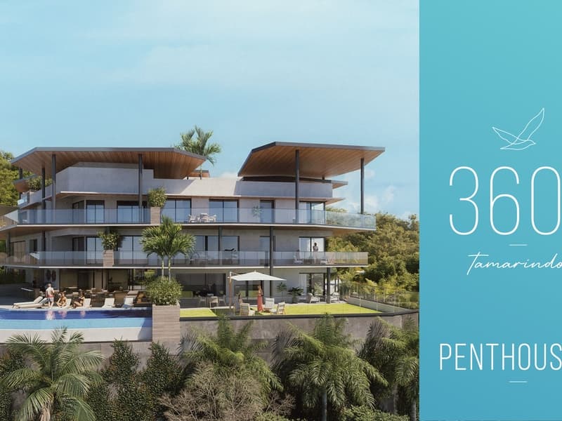 Tamarindo 360: Luxury Penthouse with Ocean Views & Sunset Perfection — Condo de 5 habitaciones con piscina en Tamarindo