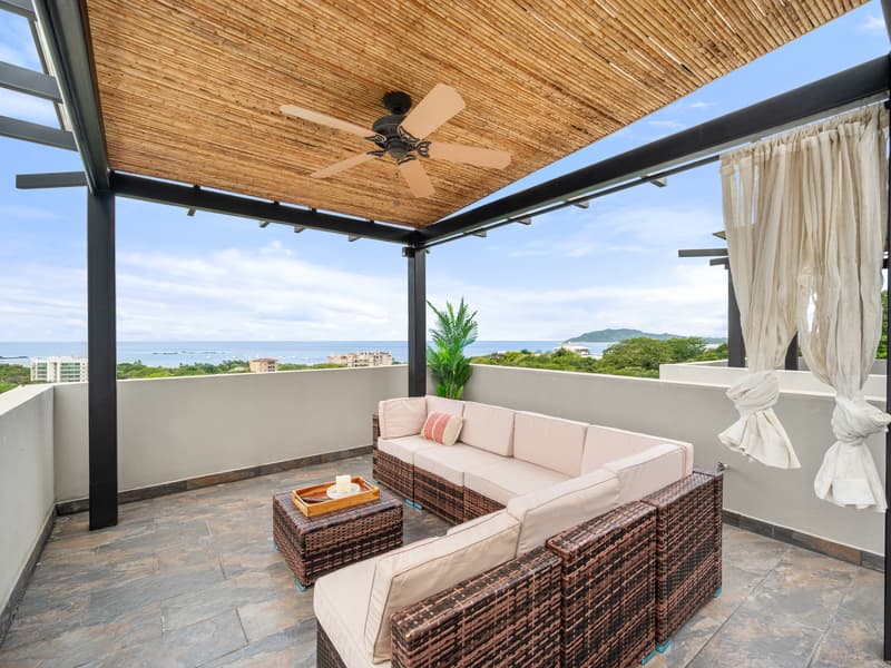 Stunning New 3 Bedroom Ocean View Condo with Private Terrace in Tamarindo