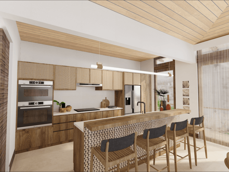 A Private Valley Retreat in Tamarindo Park — Casa de 4 habitaciones con piscina en Tamarindo