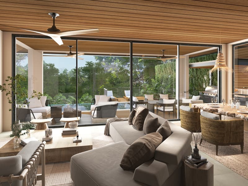 An Exclusive Four-Bedroom Retreat Overlooking Las Baulas — Casa de 4 habitaciones con piscina en Tamarindo