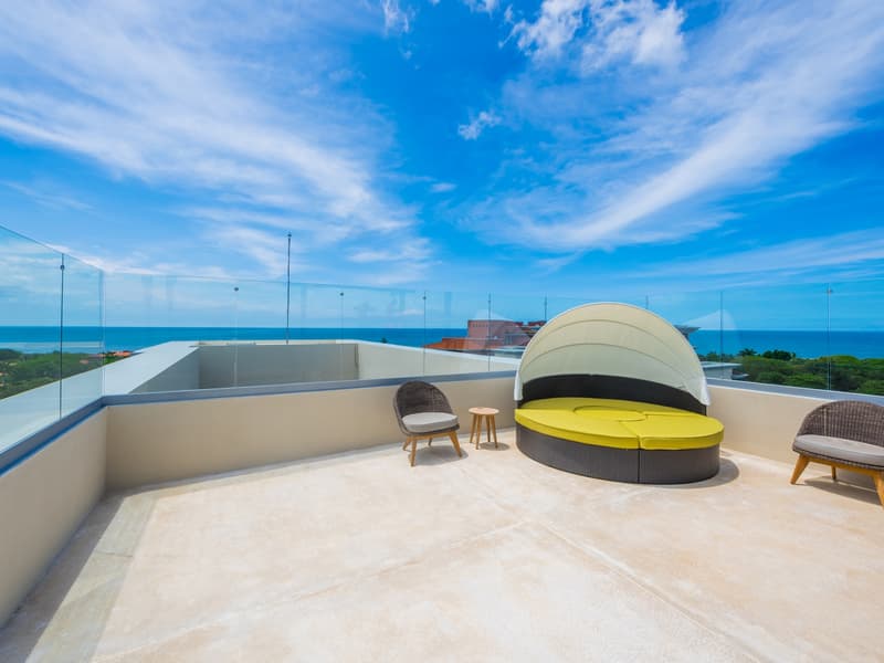 Sky-Level Luxury Double Penthouse with Panoramic Ocean Views in Playa Langosta