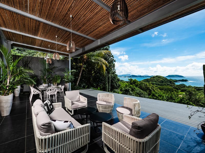 Villa Ibiza - Ocean View Modern Estate Near Playa Penca with Expansion Potential