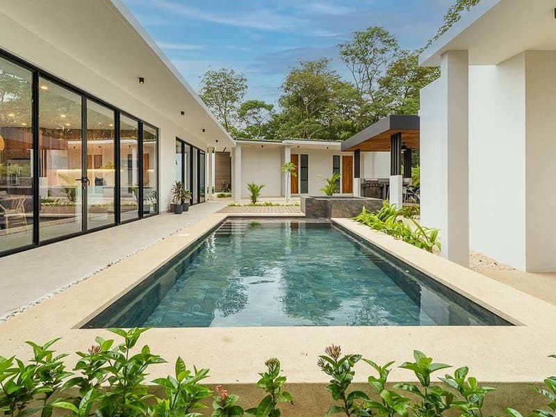 Brand New 5 bdrm Luxury Residence in a Tranquil Beachfront and Forest Community