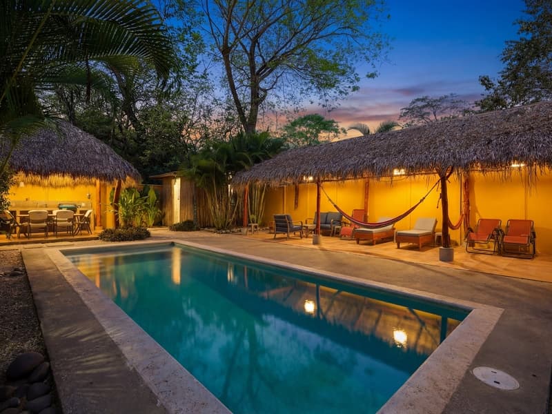 Casa Plumeria | Tropical 4-Bedroom Retreat with Pool Just Steps to Potrero Beach