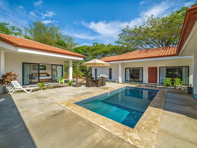 Charming Main Home + Guest House with Pool in Gated Community