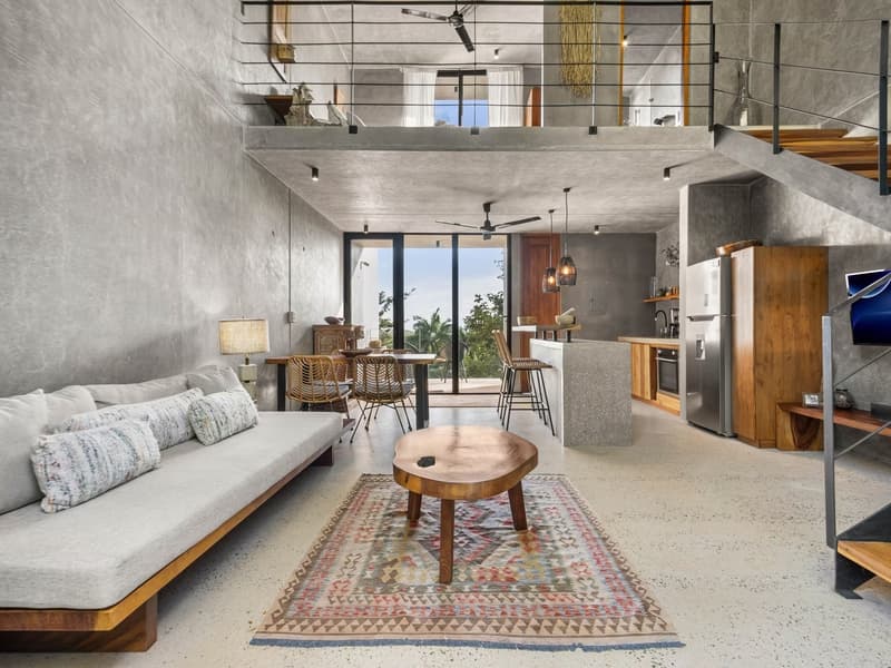 Modern Loft-Style Home with Private Plunge Pool & Views in Tamarindo